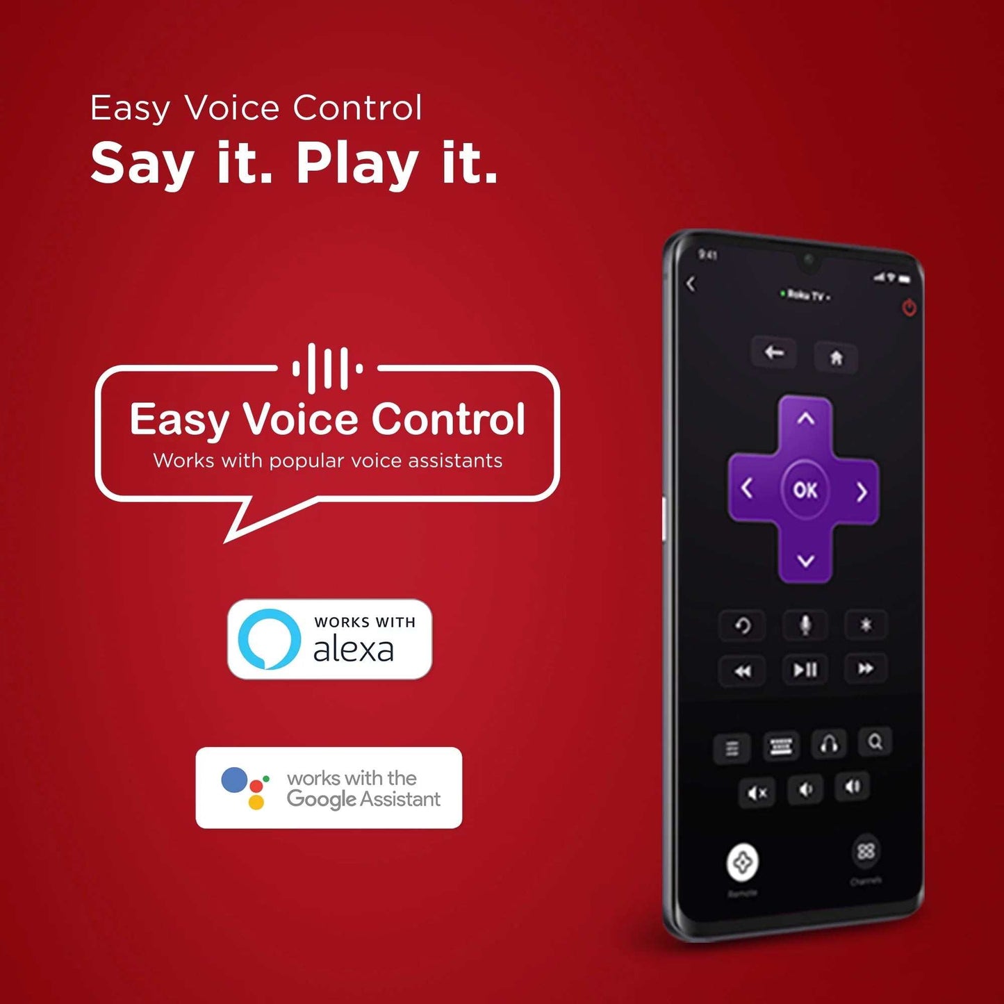 65" Class S4 TCL 4K UHD HDR Smart Roku TV with slim design and customizable home screen