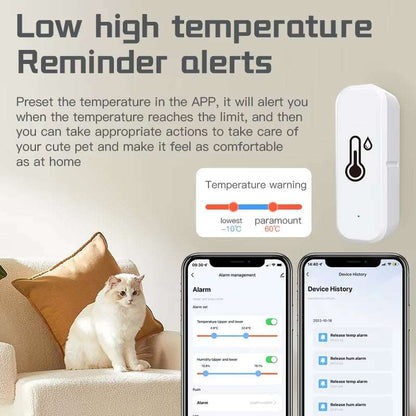 Tuya Zigbee Temperature Sensor Smart Humidity Home Monitor Tuya Zigbee