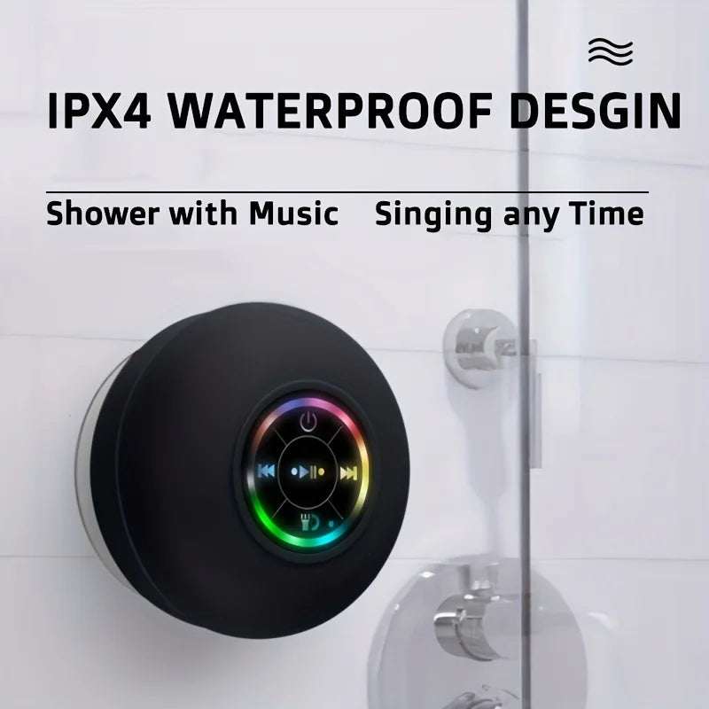 Bathroom Waterproof Speaker – Wireless Bluetooth Shower Water Speaker.