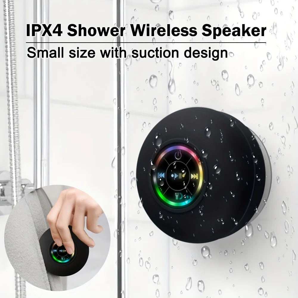 Bathroom Waterproof Speaker – Wireless Bluetooth Shower Water Speaker.