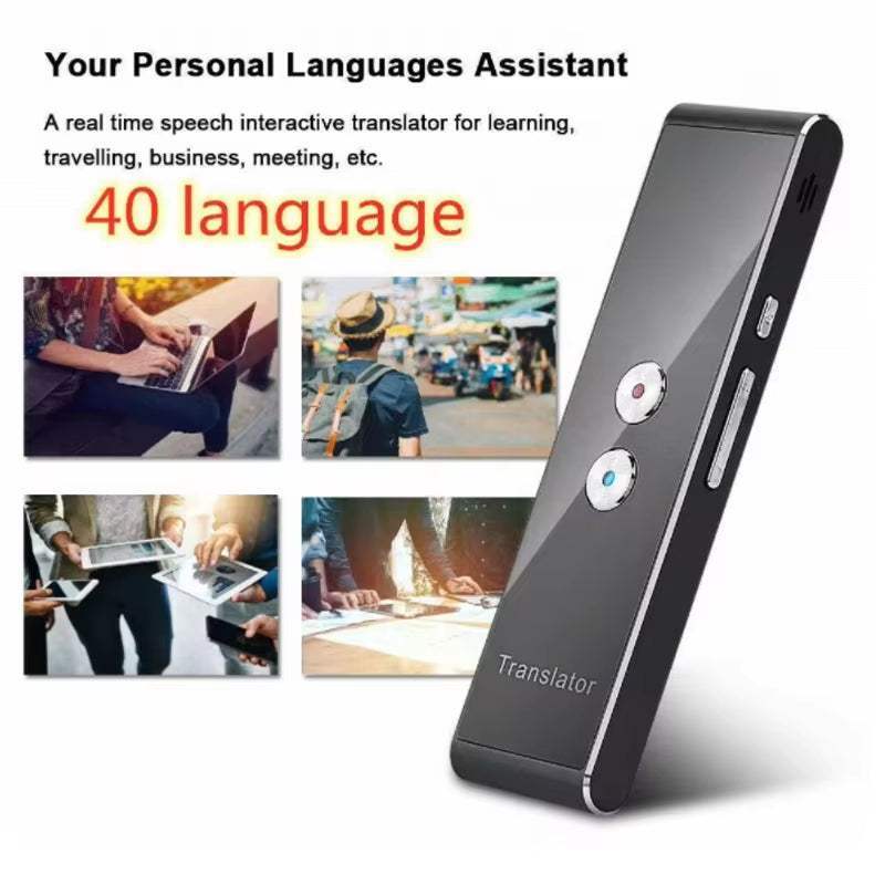 40 Languages Multi-Intelligent Instant Voice Translator Wireless Multi