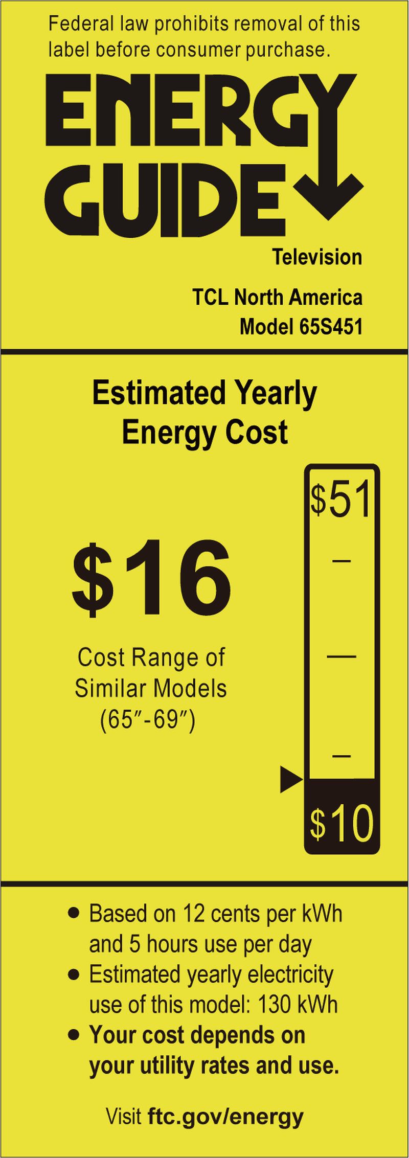 65" Class S4 TCL 4K UHD HDR Smart TV with Roku and slim FullView design