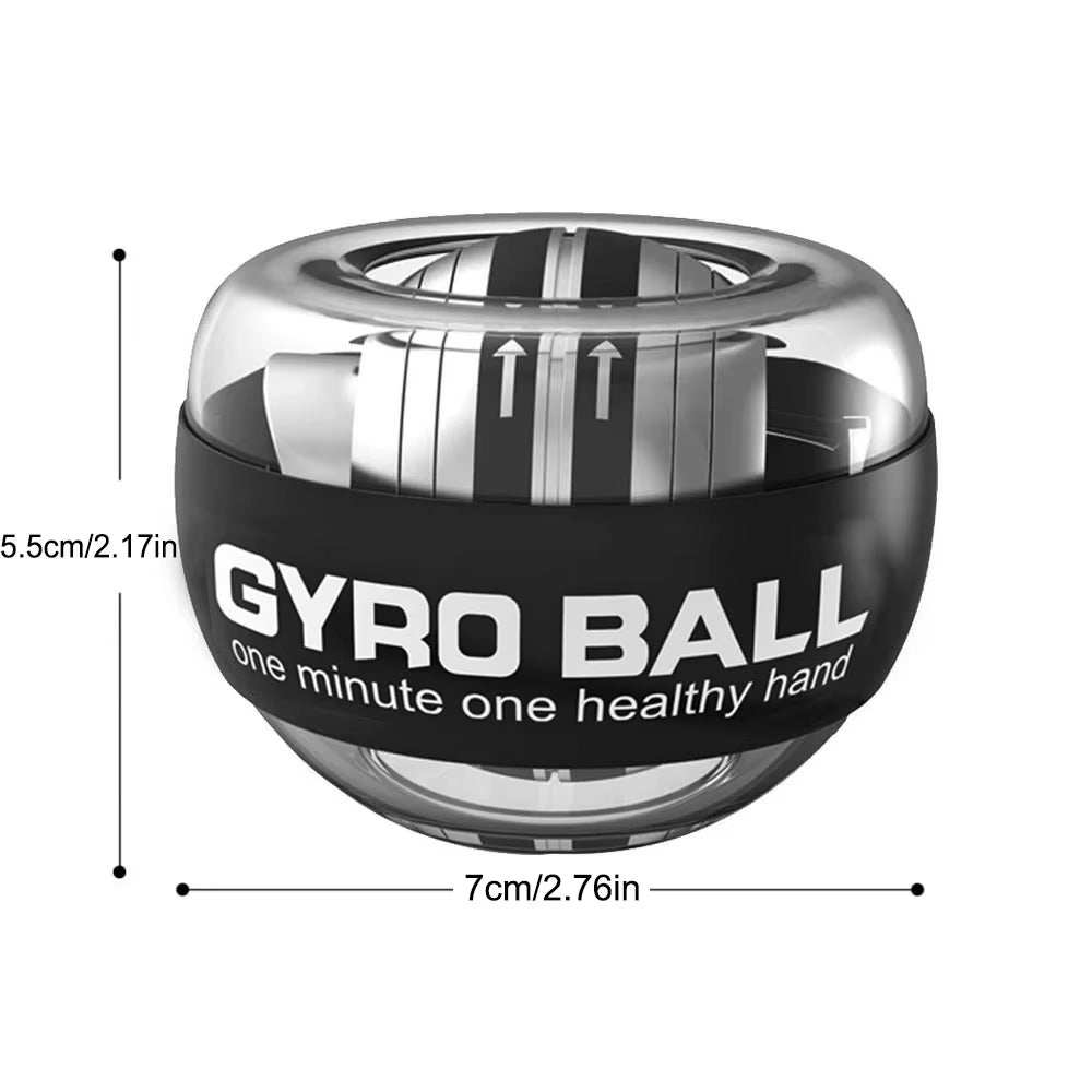 LED Wrist Power Trainer gyro ball for arm muscle strength and fitness exercise