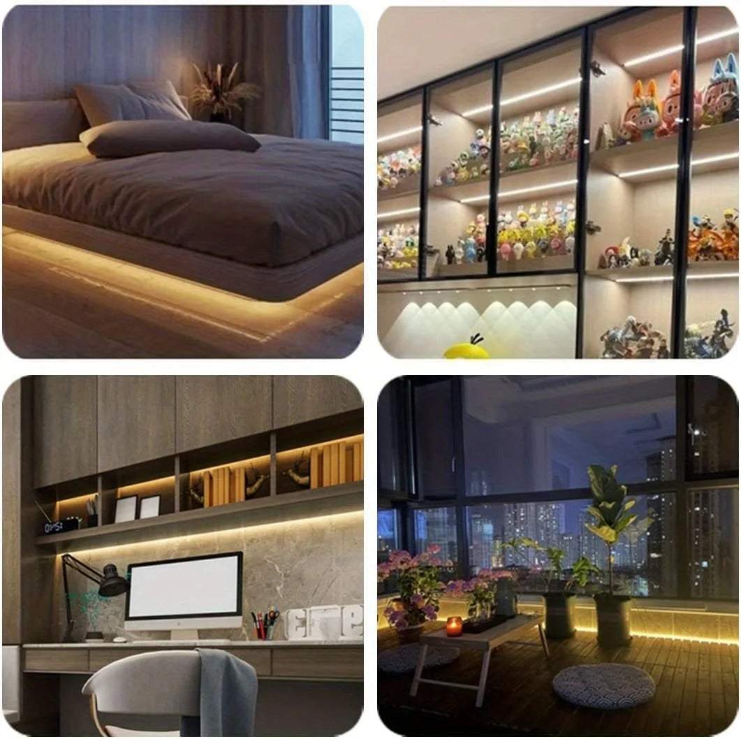 Neon LED light strip USB 5V flexible waterproof rope light with gesture dimmer switch