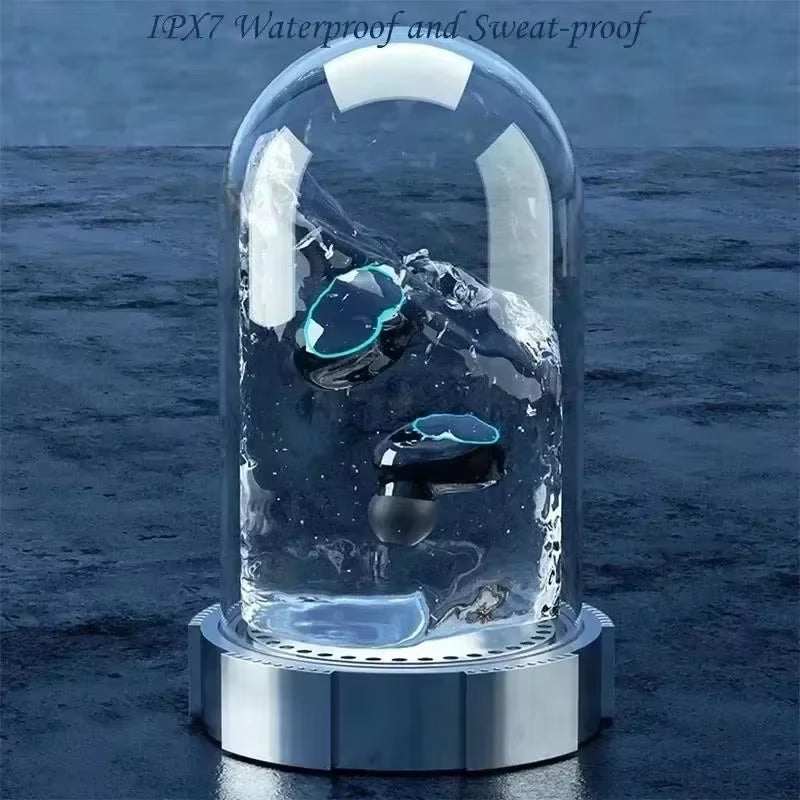 M10 wireless Bluetooth headphones with waterproof sport earbuds compatible with Huawei, iPhone, OPPO, and Xiaomi