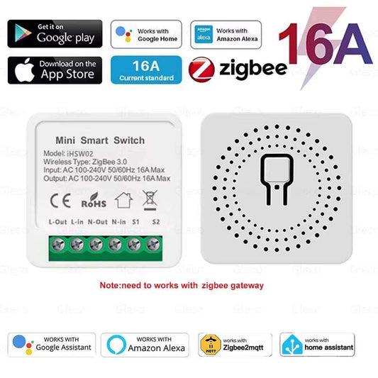 Zigbee 3.0 Smart Light Switch module for DIY home automation with Alexa and Google compatibility