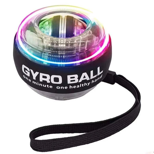 LED Wrist Power Trainer ball gyro fitness muscle strengthener exercise equipment