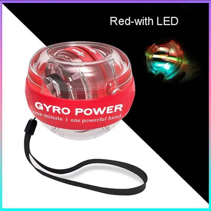 LED Wrist Power Trainer gyro ball for arm muscle strength and fitness exercise