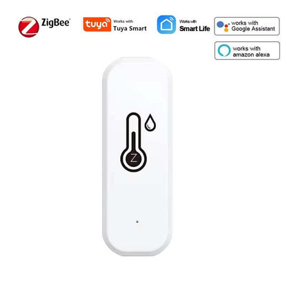 Tuya Zigbee Temperature Sensor Smart Humidity Home Monitor Tuya Zigbee